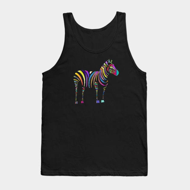 Zebra Tank Top by whatwemade